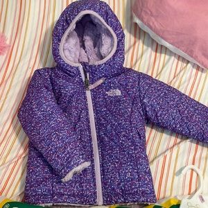 The North Face girls winter coat. Size 12-18 months
